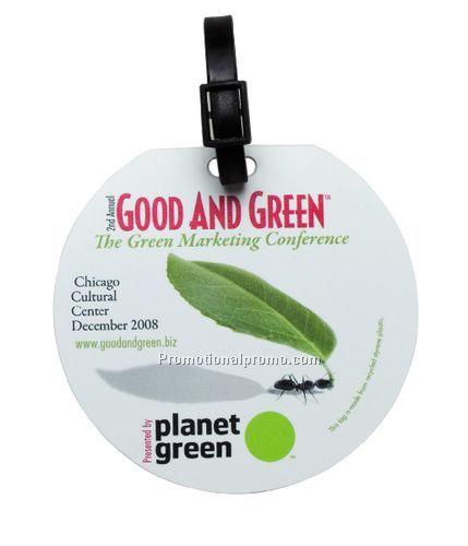 Round 4-Color Process Kwik-Seal Tag