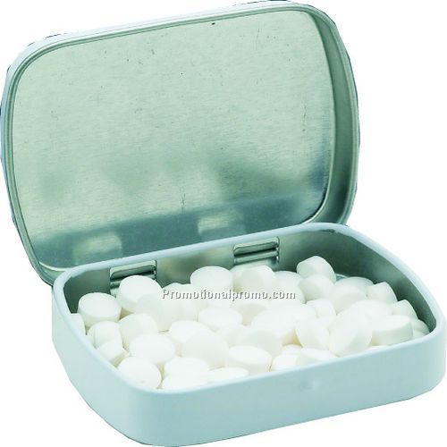 SQUARE TIN OF MINTS