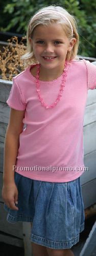Scalloped Scoop Neck Top
