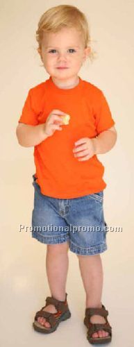 Scoop Neck S/S Top w/ Reverse Cover Stitches