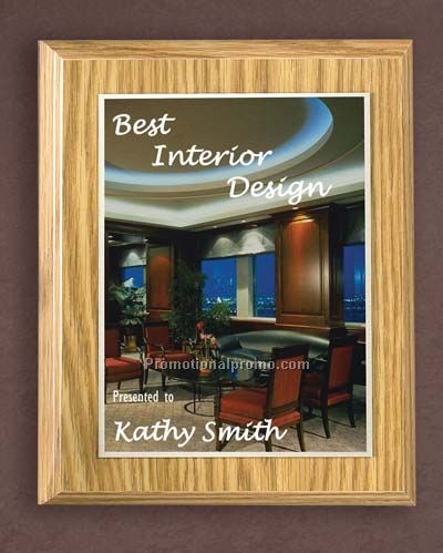 Screened Aluminum Plaques