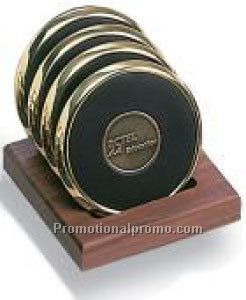 Set of 4 TB with Walnut Stand