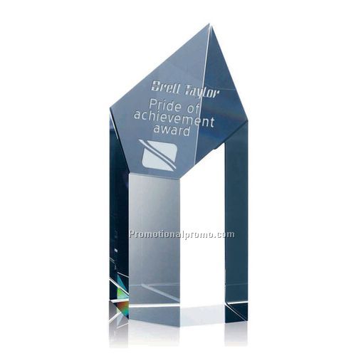 Shield Tower Award 7"H