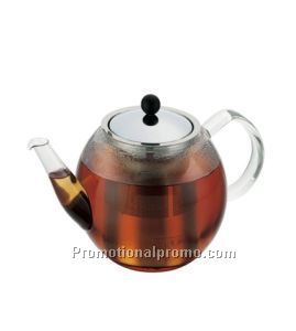 Shin Cha 4 Cup Tea Press with Stainless Steel Filter and Lid, 1.0L