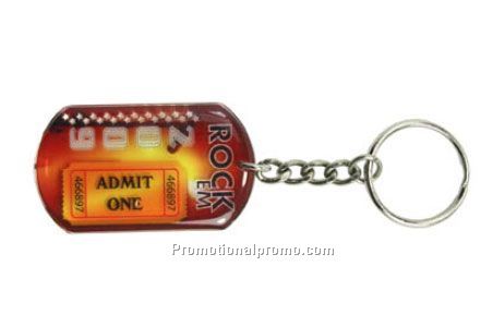 Single Sided Imprint - Key Chain