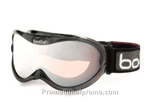 Ski Goggle, Sharkfin - Black Fade Frame with Vermillon Gun Lens