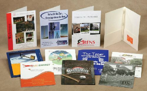 Smooth Uncoated Folder - 2 Color