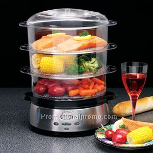 Stainless Steel Digital Steamer