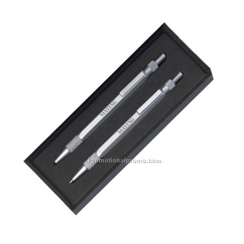 Stargate Metal Click-Action Ballpoint Pen and Mechanical Pencil