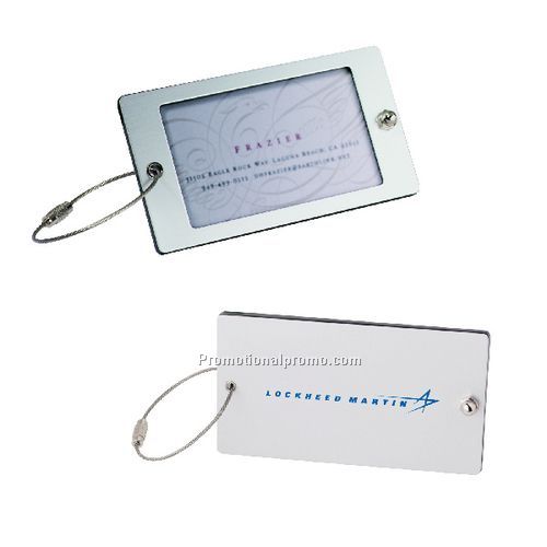 Steel Threads Acrylic Identification Tag