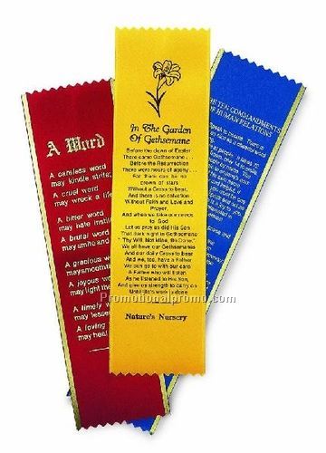 Stock Ribbon Bookmarks
