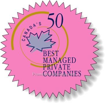 Stock Shape Fluorescent Pink Roll Labels - Seal with serrated edge