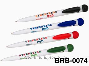 Stressless ball pen