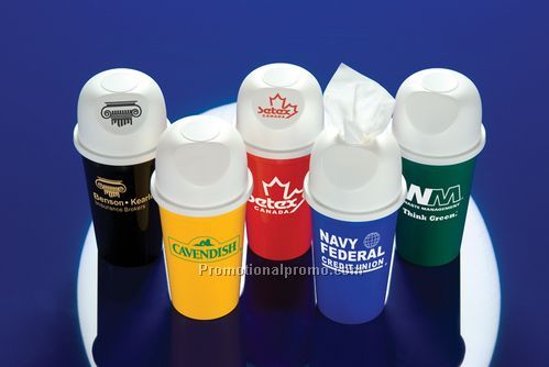 TISSUE TAINER PAD PRINTED BASE PRINTED CAP