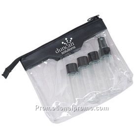 TRAVEL BAG WITH TRAVEL CONTAINERS