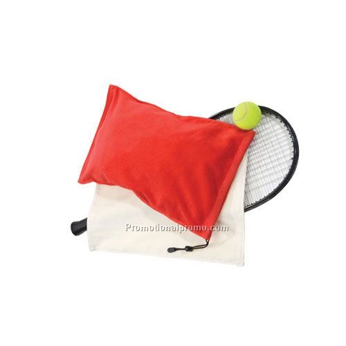 The Fields Velour Drawstring Bag