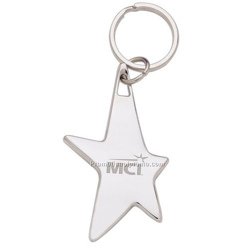 The Silver Stella Key Chain