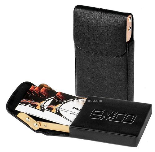 The VP - Leather business card case