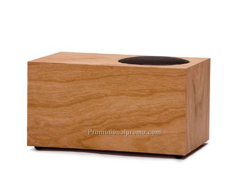 Top Firing Stereo Speaker - Cherry/Metallic Taupe