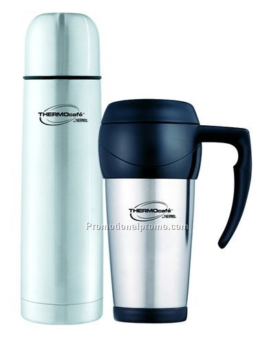 Travel Mug and Travel Bottle Combo