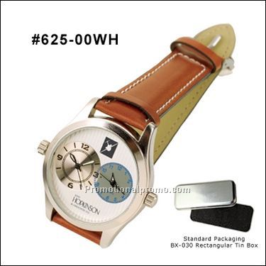 Traveler - White linear dial