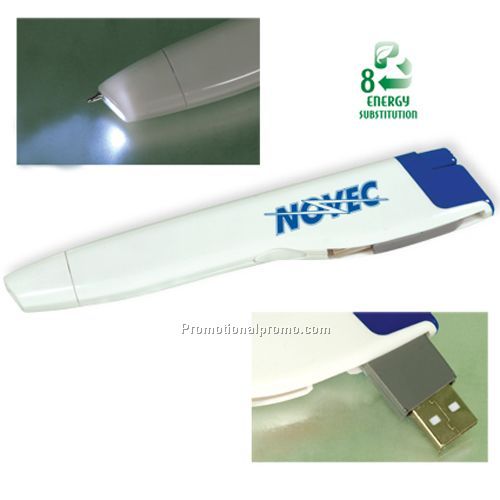 USB Rechargeable Light with Pen