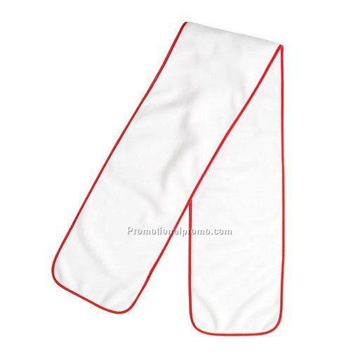 Urban Fleece Scarf with Accent Trim