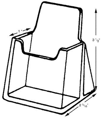 VERTICAL Business Card Holders