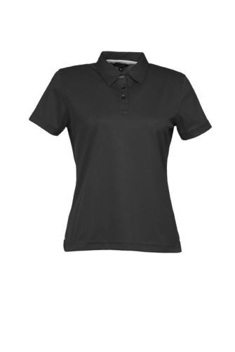 WOMEN'S COOLON GOLF SHIRT - Black