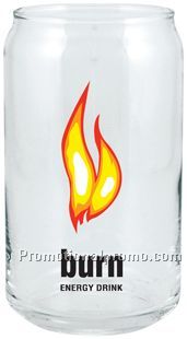 glassware 16 oz soda can