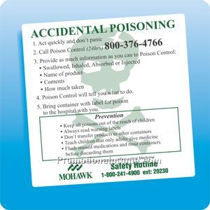 health & safety magnet - Accidental Poisoning
