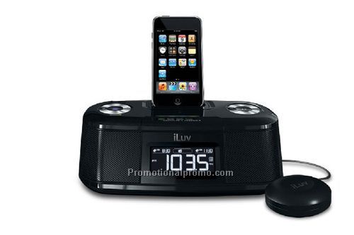 iLuv Alarm Clock with Bed Shaker for your iPod