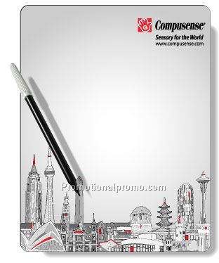 .020 Full Magnetic Memo Boards / rectangle with round corners