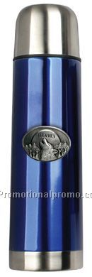 1/2 L Steel City Vacuum Insul. Hot Bev Carrier-Blue