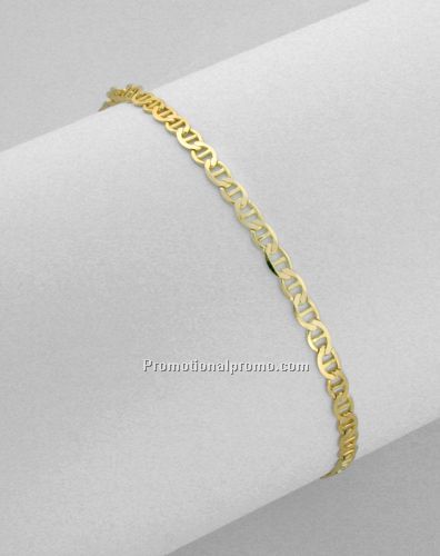 10k mariner link bracelet, 7.25