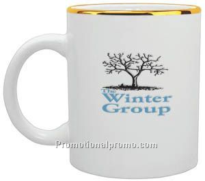11 oz. White Ceramic Mug