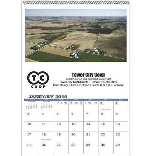 12-Month Custom Calendar