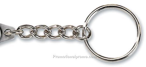 32 mm Split ring with 4 link chain