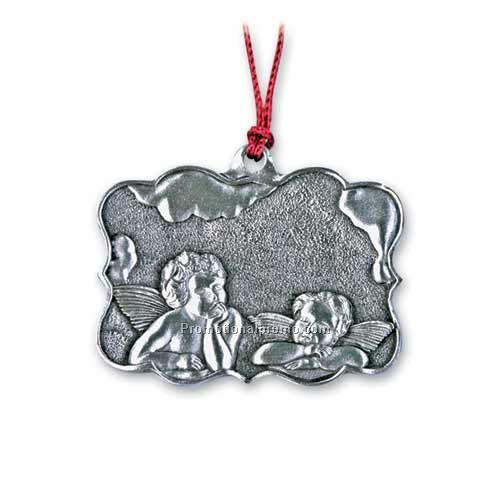 3D Solid Pewter Ornament