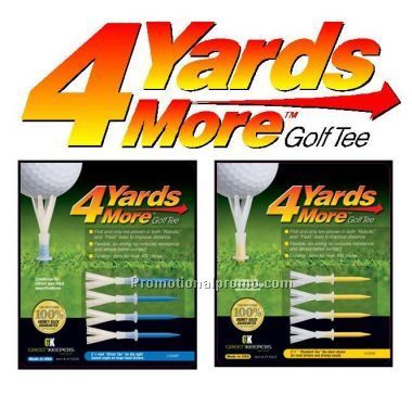 4 Yards More Golf Tee 384323 1/437920Tees