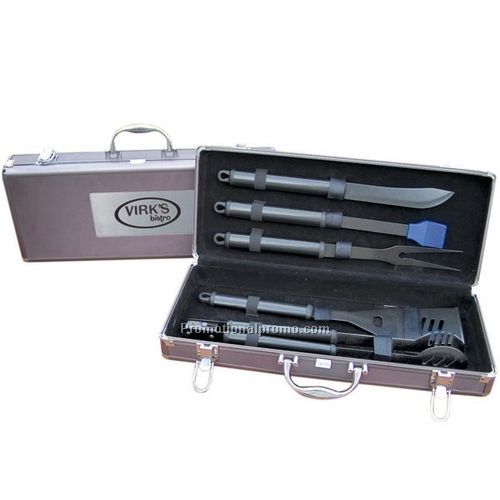 5 PIECE NON-STICK BBQ SET