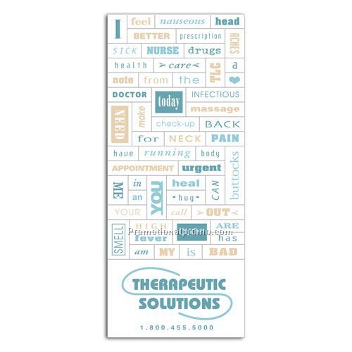 55 Magnetic words w/Business Card Magnet-8 1/4