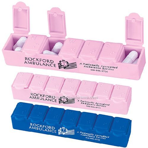 7-Day Strip Pill Box