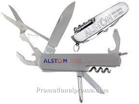 7 FUNCTIONS STAINLESS STEEL POCKET KNIFE