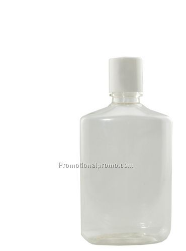 8oz Clear Contempo Oval Dispensing Bottle