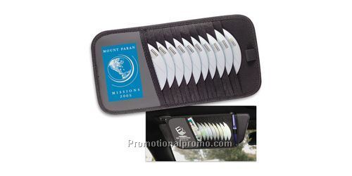 AUTO VISOR CD HOLDER
