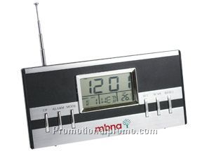 Alarm clock, fm scan radio