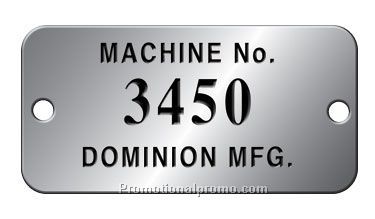 Aluminum Property Tags - 2