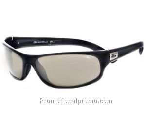 Anaconda - Shiny Black Frame with Polarized Offshore Blue Lens