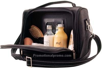 Angolan Leather Cosmetic Bag - Printed